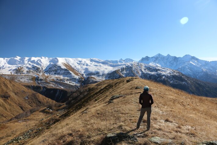 trekking en Caucaso, Racha  Georgia , Udziro, Chiora y bubba Glaciar