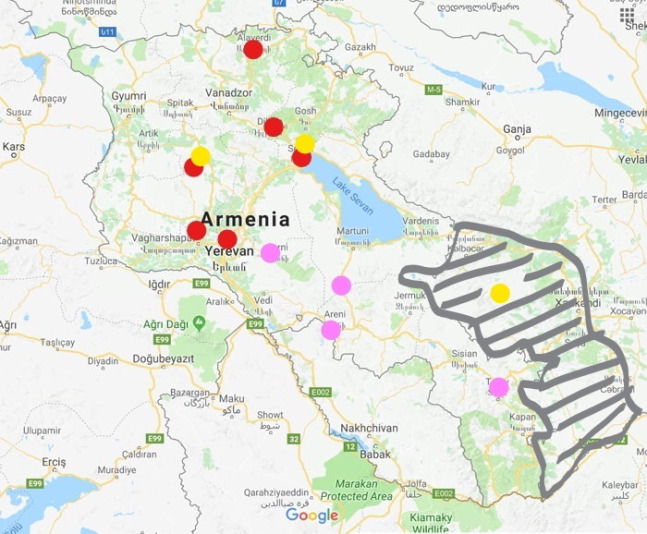 Itinerario rojo: rutas Armenia en 1 semana
