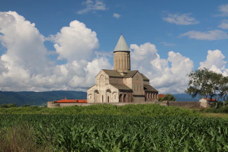 que ver en kakheti monasterio de alaverdi